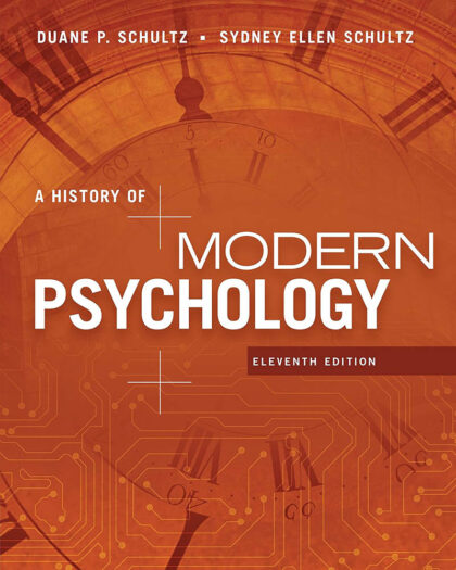 A History of Modern Psychology