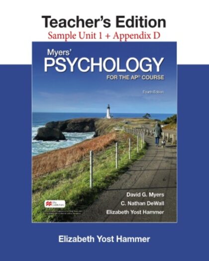 Myers' Psychology for the AP® Course Fourth Edition