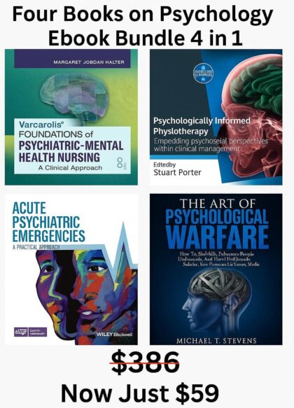 4 Psychotherapy Books — 80% OFF!