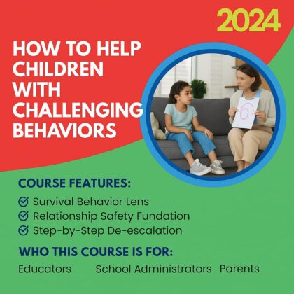 Course: How To Help Children With Challenging Behaviors
