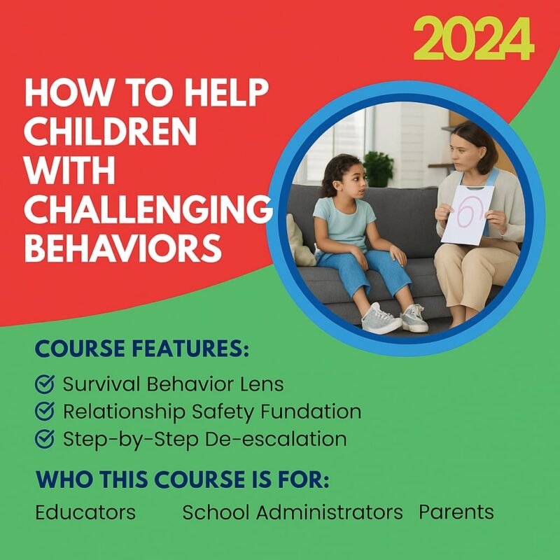 Course: How To Help Children With Challenging Behaviors