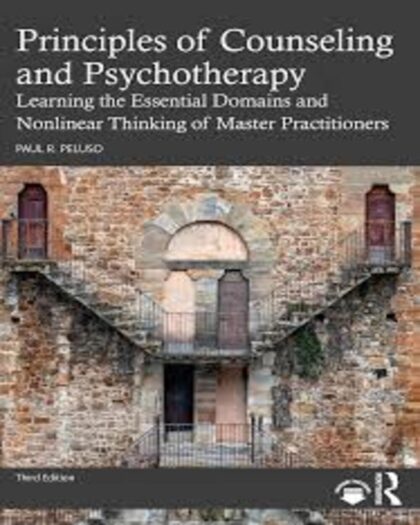 Principles of Counseling and Psychotherapy 3rd Edition