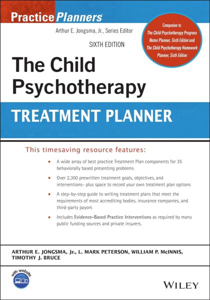 The Child Psychotherapy Treatment Planner: Includes DSM-5 Updates - 6th Edition