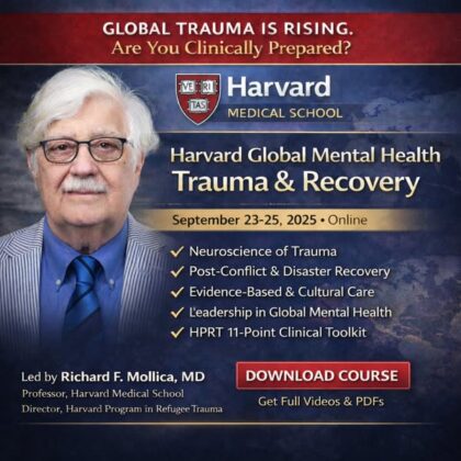Harvard Global Mental Health: Trauma and Recovery 2025